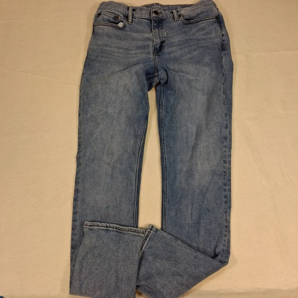 Banana Republic Legacy Jeans Mens 34x36 Blue Slim Fit Stretch Denim